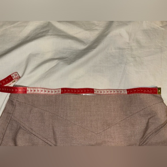 Midi/maxi beige/tan unique skirt - Picture 8 of 8